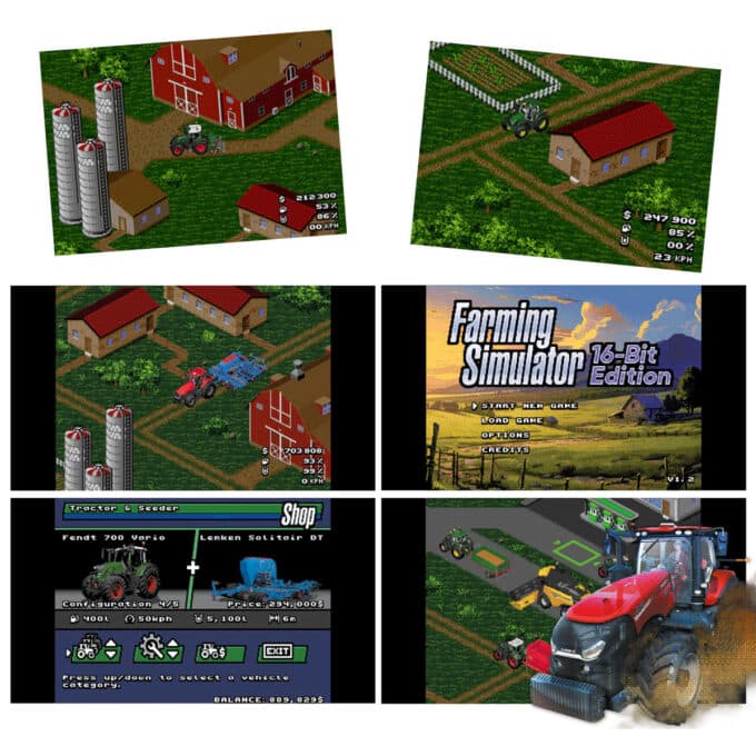 MD Farming Simulator 16-Bit Edition d