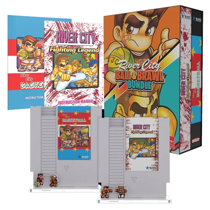 NES River City Ball & Brawl Bundle (Retro-bit) a