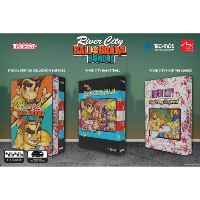 NES River City Ball & Brawl Bundle (Retro-bit) b
