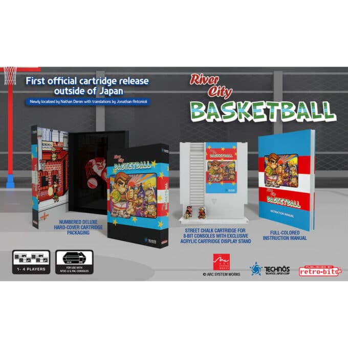 NES River City Basketball (Retro-bit) b