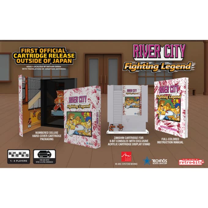 NES River City Fighting Legend (Retro-bit) b