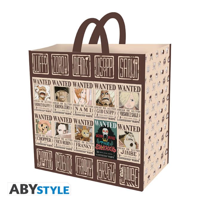 ABYBAG756 One Piece wanted Shopping Bag a