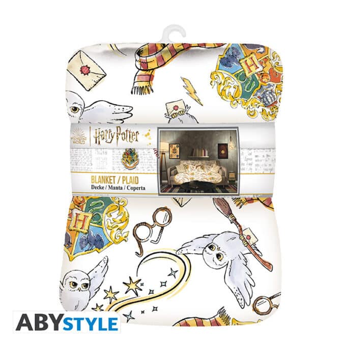 ABYHOM027 Harry Potter Harry's World Blanket d