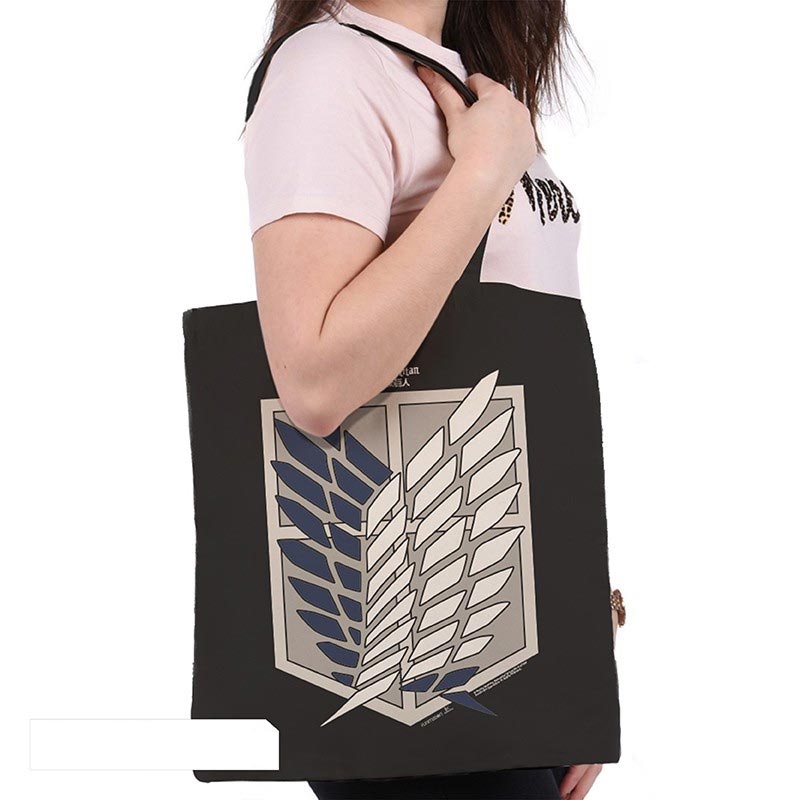 ABYBAG541 Attack on Titan Scout Badge Tote Bag b.jpg