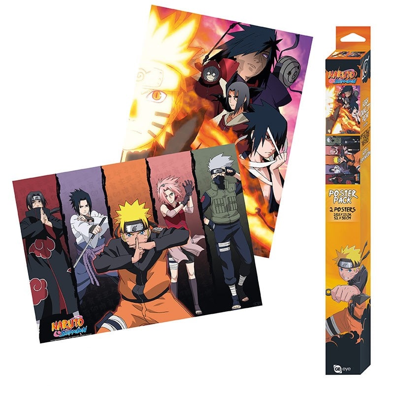 ABYDCO609 Naruto Shippuden Groups Set of 2 Chibi Posters a.jpg