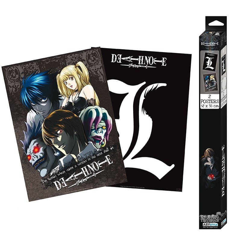 ABYDCO707 Death Note L Group Set of 2 Chibi Posters a.jpg