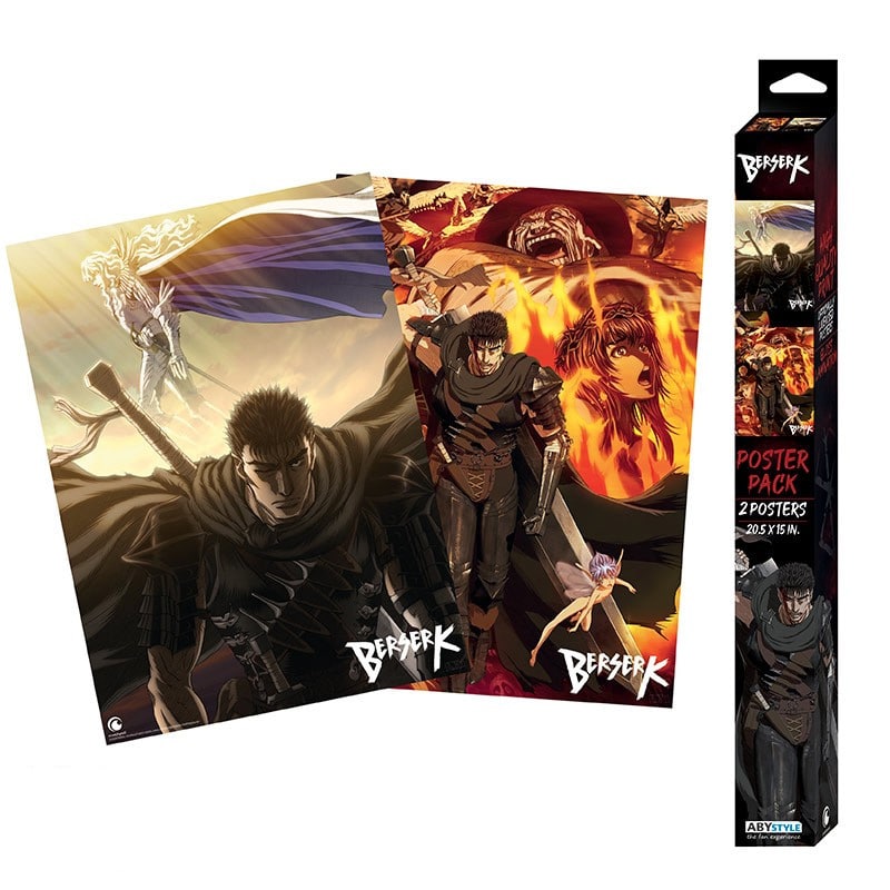 ABYDCO711 Berserk Artworks Set of 2 Chibi Posters a.jpg