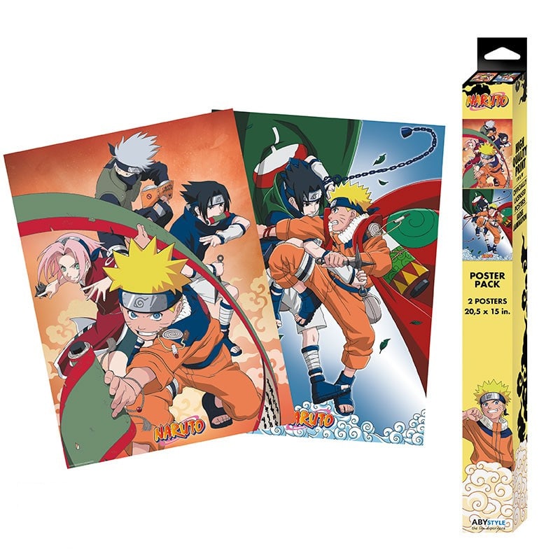 ABYDCO776 Naruto Team 7 Set of 2 Chibi Posters a.jpg