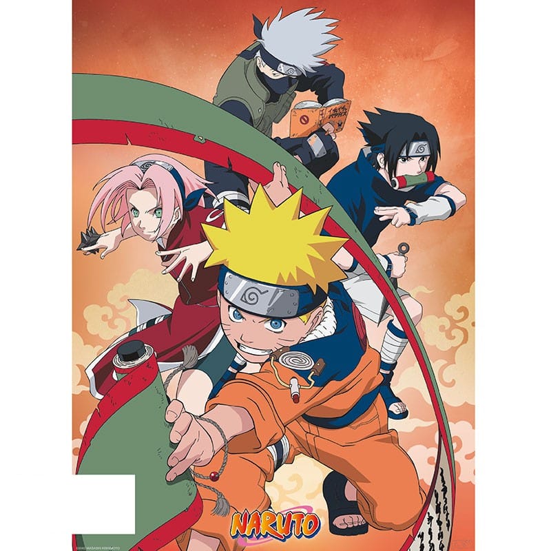 ABYDCO776 Naruto Team 7 Set of 2 Chibi Posters b.jpg