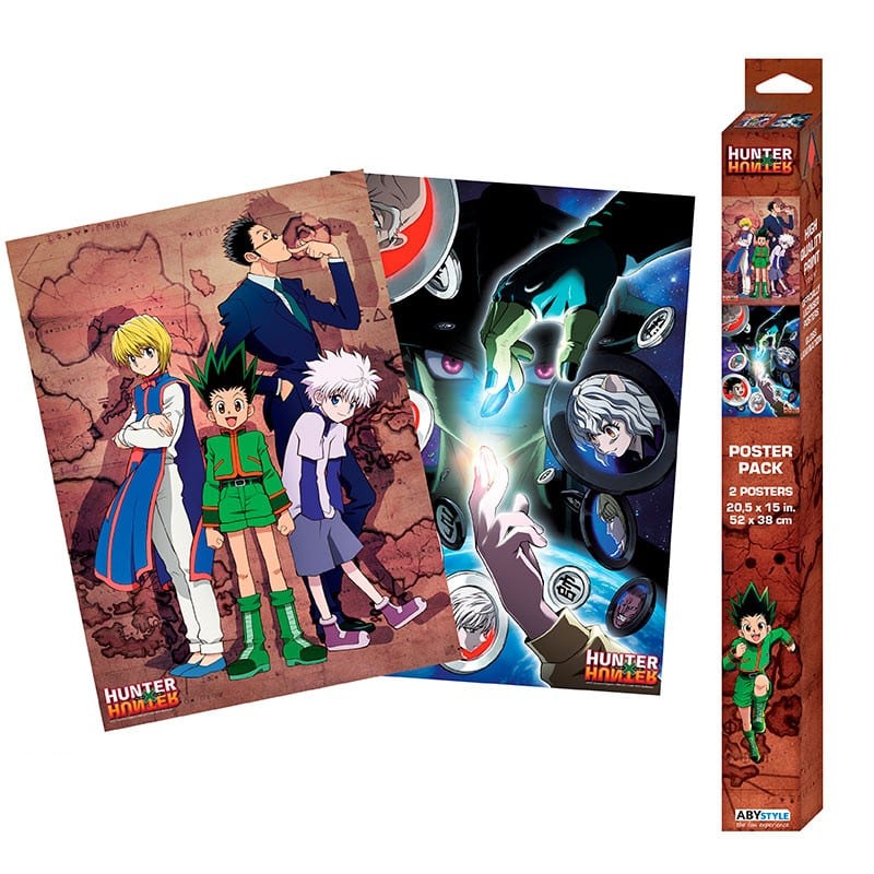 ABYDCO781 Hunter X Hunter Groups Set of 2 Chibi Posters a.jpg