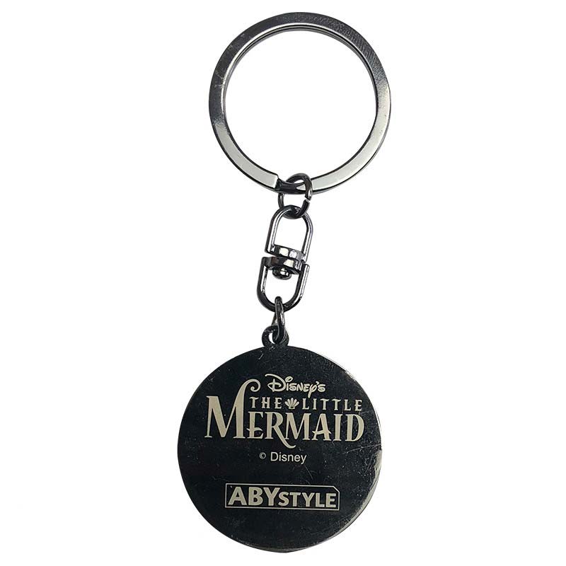 ABYKEY221 The Little Mermaid Ariel Metal Keychain b.jpg