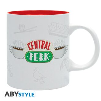 ABYMUG910 Friends Central Perk Red Inside Mug a 1.jpg