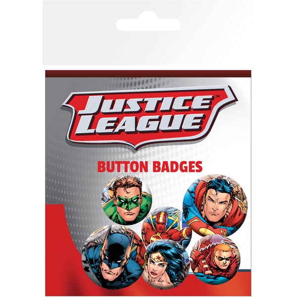 BP0556 DC Comics Justice League Group Badge Pack.jpg
