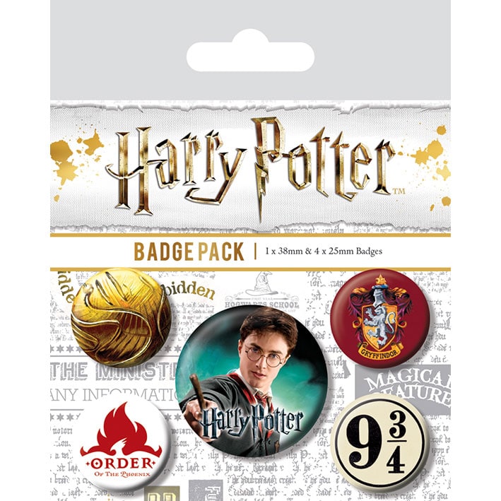BP80486 Harry Potter Gryffindor Badge Pack.jpg