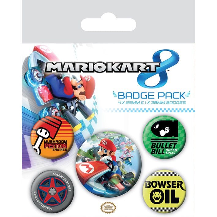 BP80487 Mario Kart 8 Badge Pack.jpg