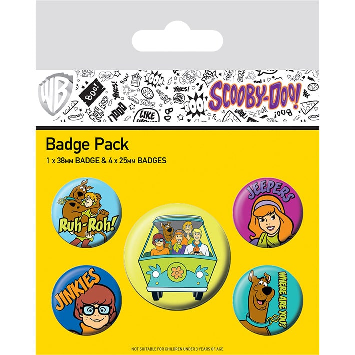 BP80697 Scooby Doo Mystery Machine Team Badge Pack.jpg