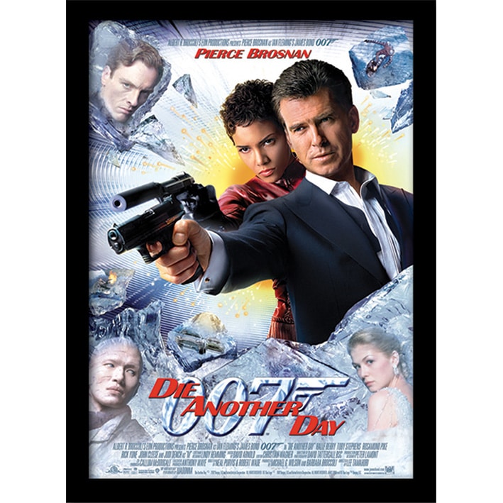 FP10287P James Bond Die Another Day One sheet Framed Print.jpg