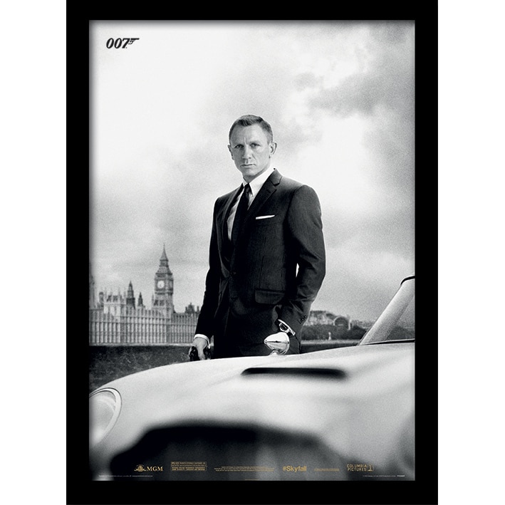 FP10490P James Bond Bond DB5 Skyfall Framed Print.jpg