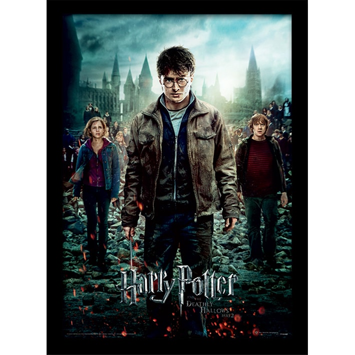 FP10689P Harry Potter Deathly Hallows Part 2 Framed Print.jpg