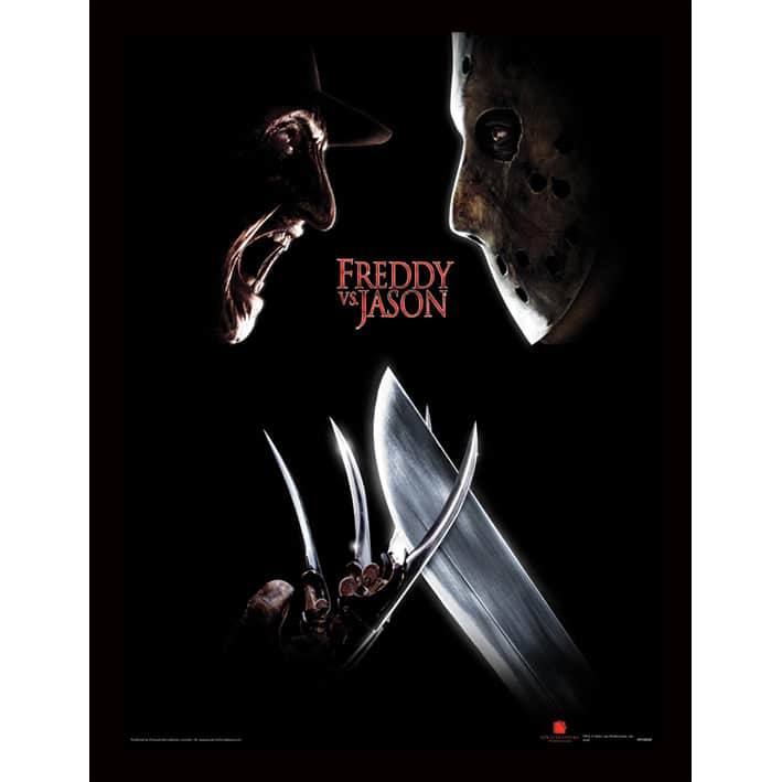 FP11252P Freddy Vs Jason Face Off Framed Print.jpg