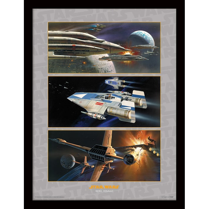 FP11365P Star Wars Rebel Assault Framed Print.jpg