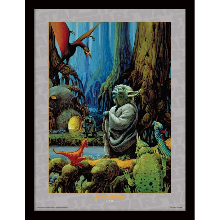 FP11369P Star Wars Yoda Framed Print.jpg