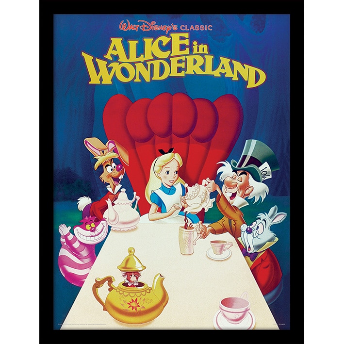FP11409P Alice In Wonderland 1989 Framed Print.jpg