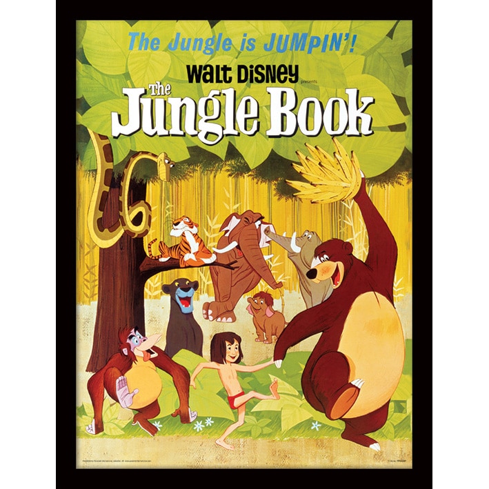 FP11426P The Jungle Book Jumpin Framed Print.jpg