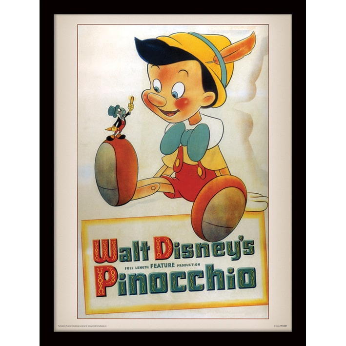 FP11428P Pinocchio Conscience Framed Print.jpg