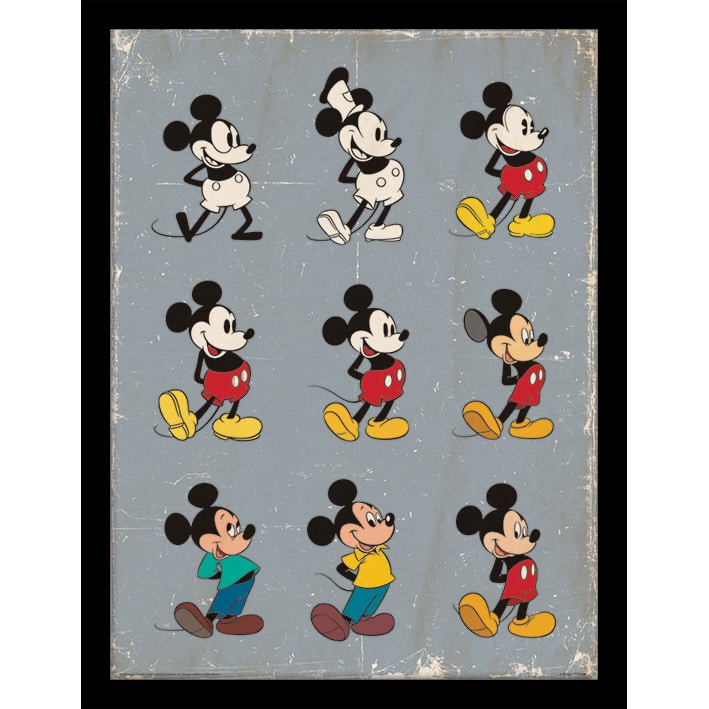 FP11549P Mickey Mouse Evolution Framed Print.jpg