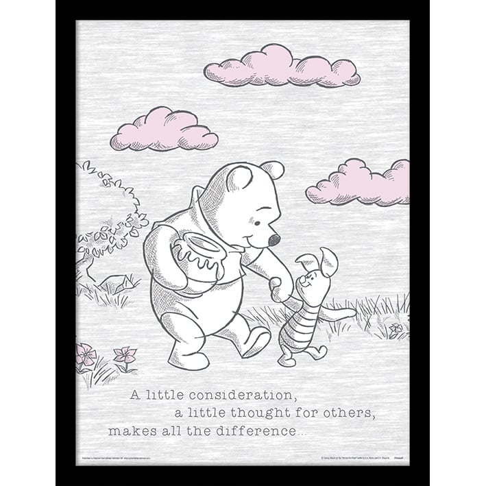 FP12331P Winnie The Pooh A Little Consideration Framed Print.jpg