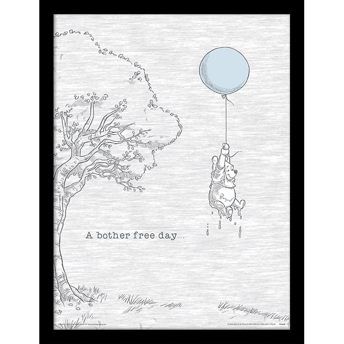 FP12332P Winnie The Pooh Bother Free Framed Print.jpg