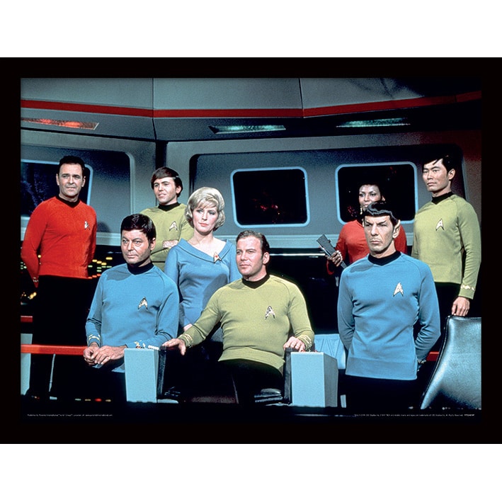FP12409P Star Trek TOS Cast Framed Print.jpg