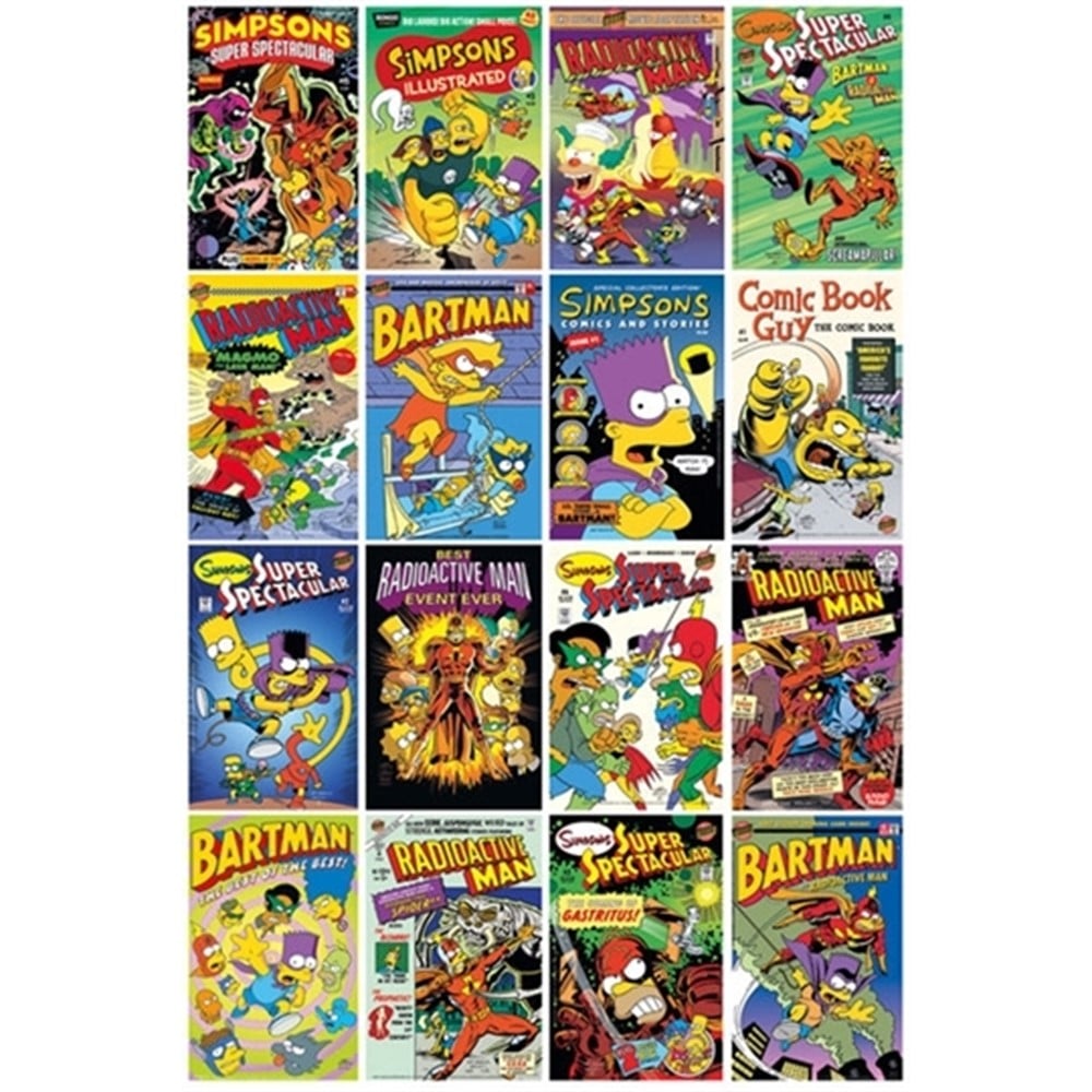 FP3215 Simpsons Comic Covers Maxi Poster.jpg