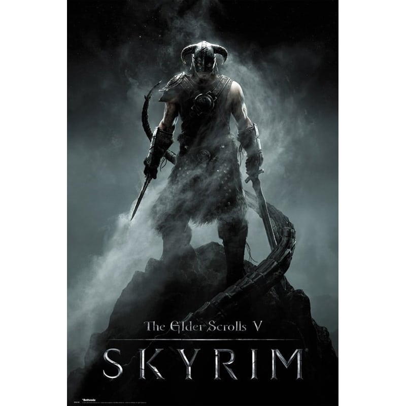 FP4139 Skyrim Dragonborn Maxi Poster.jpg