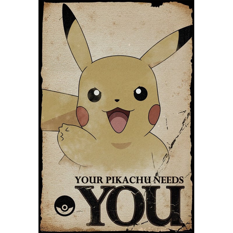FP4348 Pokemon Pikachu Needs You Maxi Poster.jpg