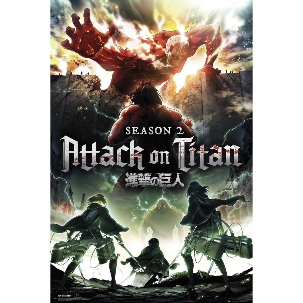FP4506 Attack On Titan Season 2 Key Art Maxi Poster.jpg