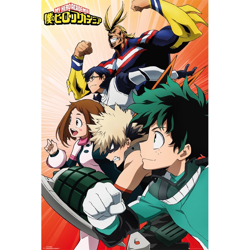 FP4634 My hero Academia Heroes to Action Maxi Poster.jpg