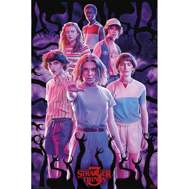 FP4863 Stranger Things 3 Group Maxi Poster.jpg