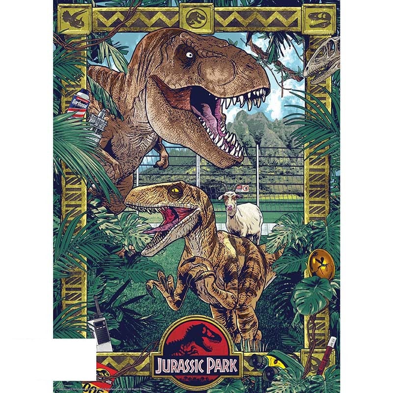 GBYDCO041 Jurassic Park Gates Biodiversity Set of 2 Chibi Posters b.jpg