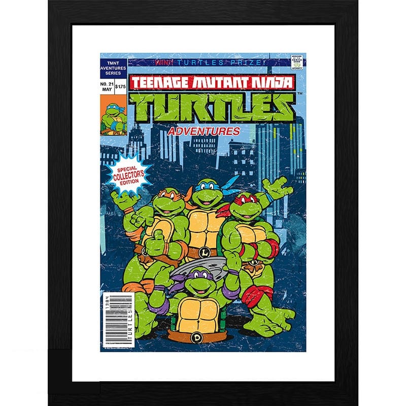 GBYDCO116 Turtles Comics Cover Framed Print.jpg