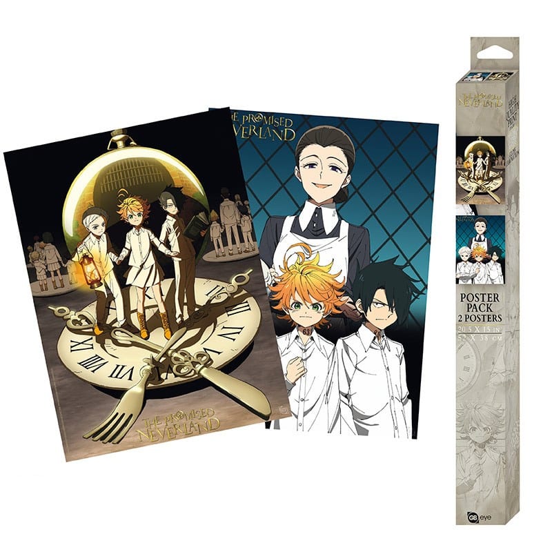 GBYDCO321 Promised Neverland The Series 1 Set of 2 Chibi Posters a.jpg