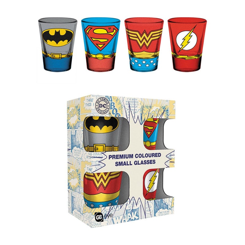 GLA0092 DC Comics Costumes Coloured Shot Glasses.jpg