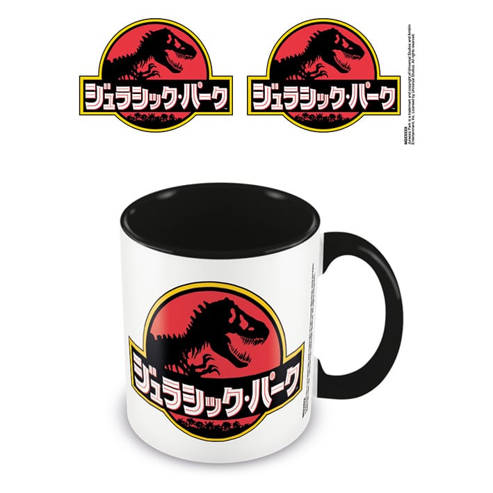 MGC25522 Jurassic Park Japanese Text Black Mug.jpg
