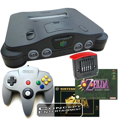 N64 Konsol m Zelda Ocarina Majoras 6391.jpg