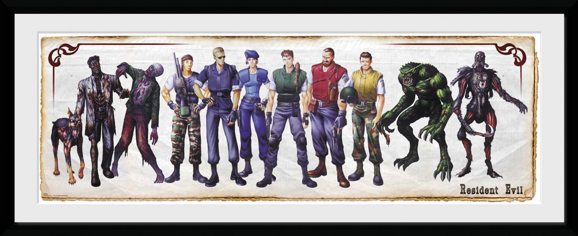 PFD322 Resident Evil Concept Art Framed Print b.jpg