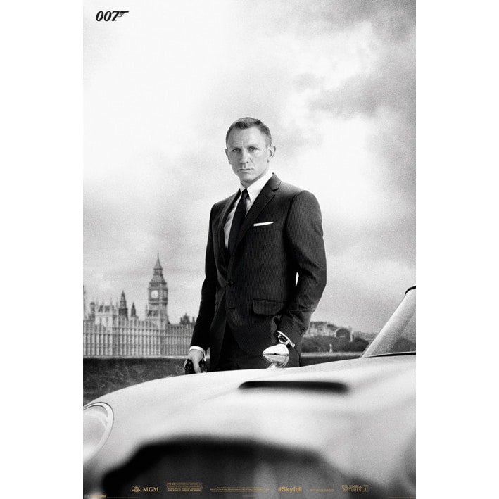 PP33010 James Bond Bond DB5 Skyfall Maxi Poster.jpg