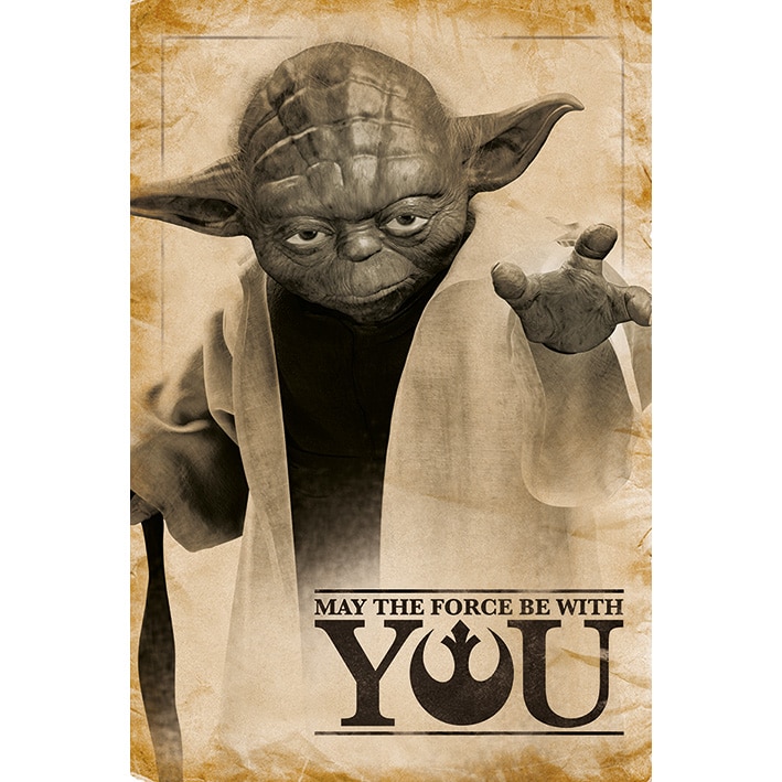 PP33690 Star Wars Yoda May The Force Be With You Maxi Poster.jpg