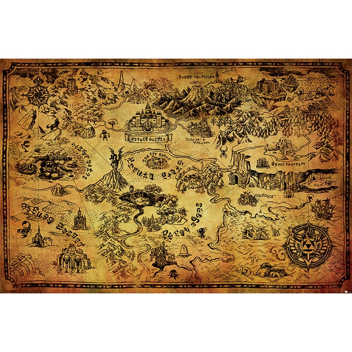 PP33716 The Legend Of Zelda Hyrule Map Maxi Poster.jpg