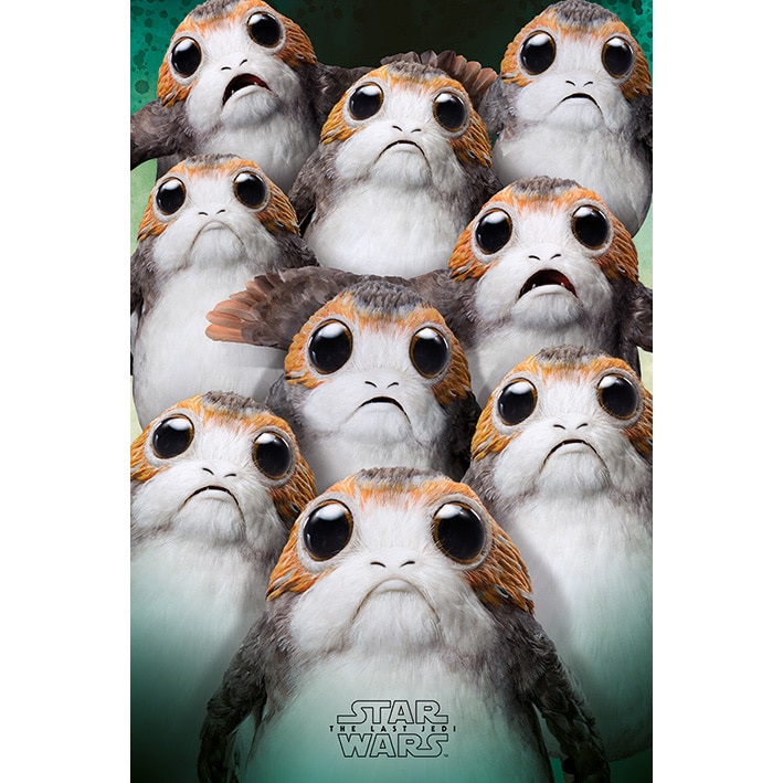 PP34259 Star Wars The Last Jedi Many Porgs Maxi Poster.jpg